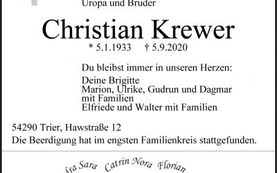 † Christian Krewer